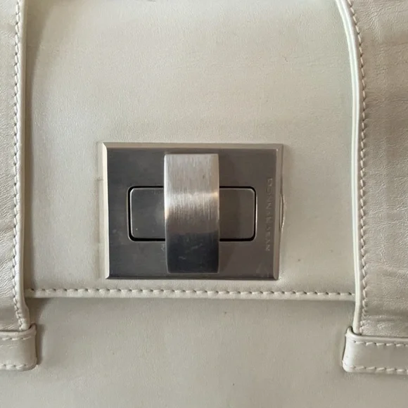 Donna Karan leather bag creamy white - Picture 7 of 12